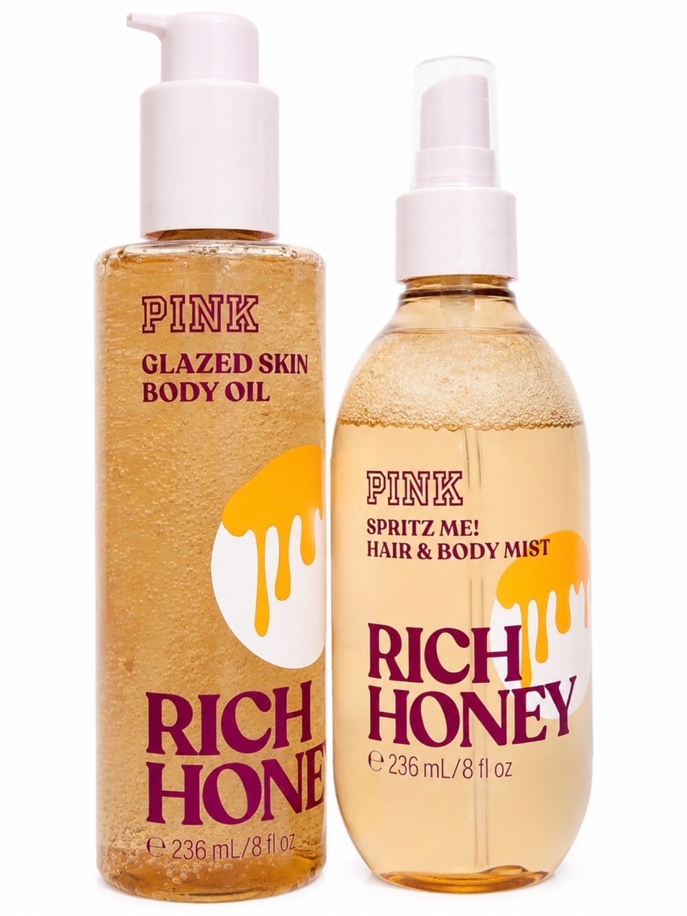 NWT VS Rich Honey body oil and spritz set
